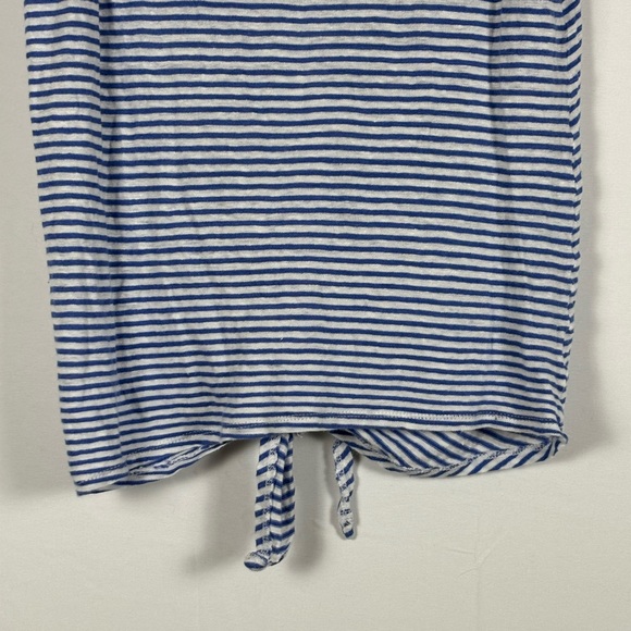 Banana Republic Blue White Striped Tank- XS - Picture 7 of 8